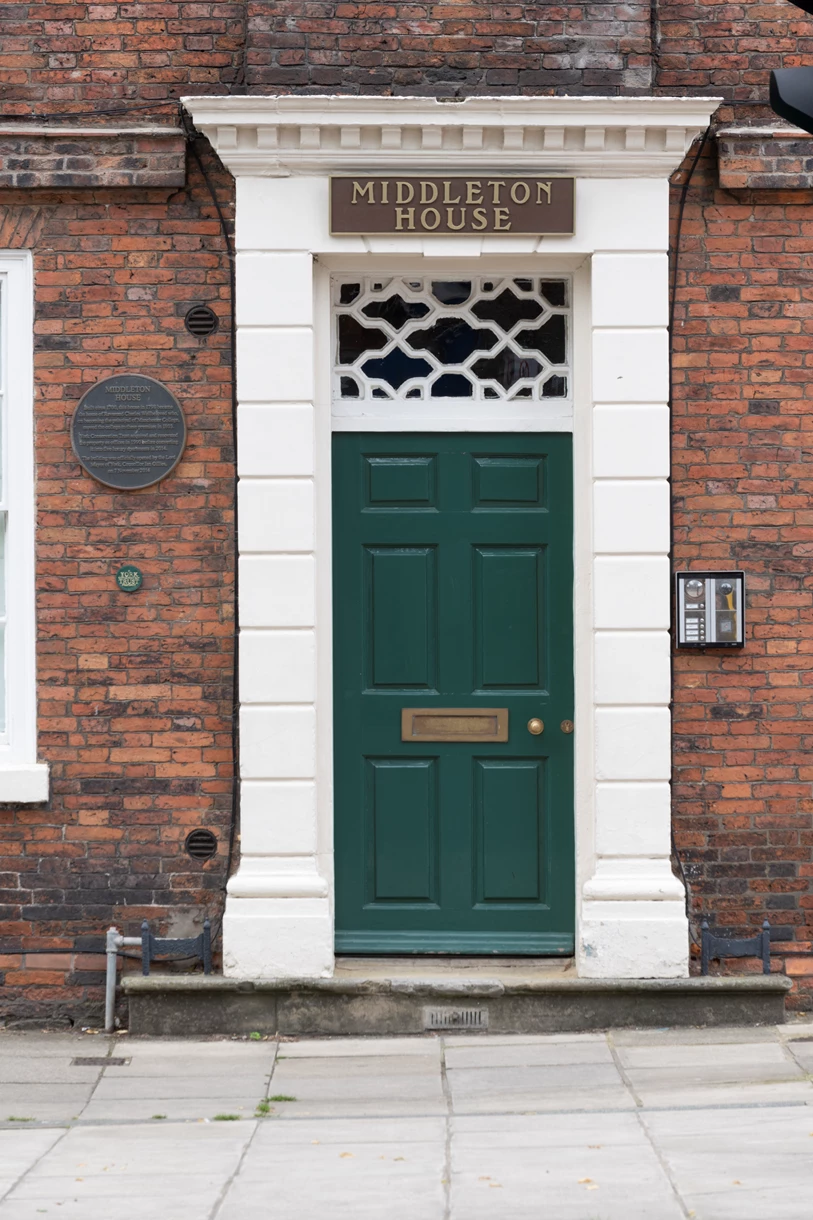 Middleton House | York Conservation Trust | Front door