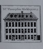 Thompson family York townhouse in Micklegate