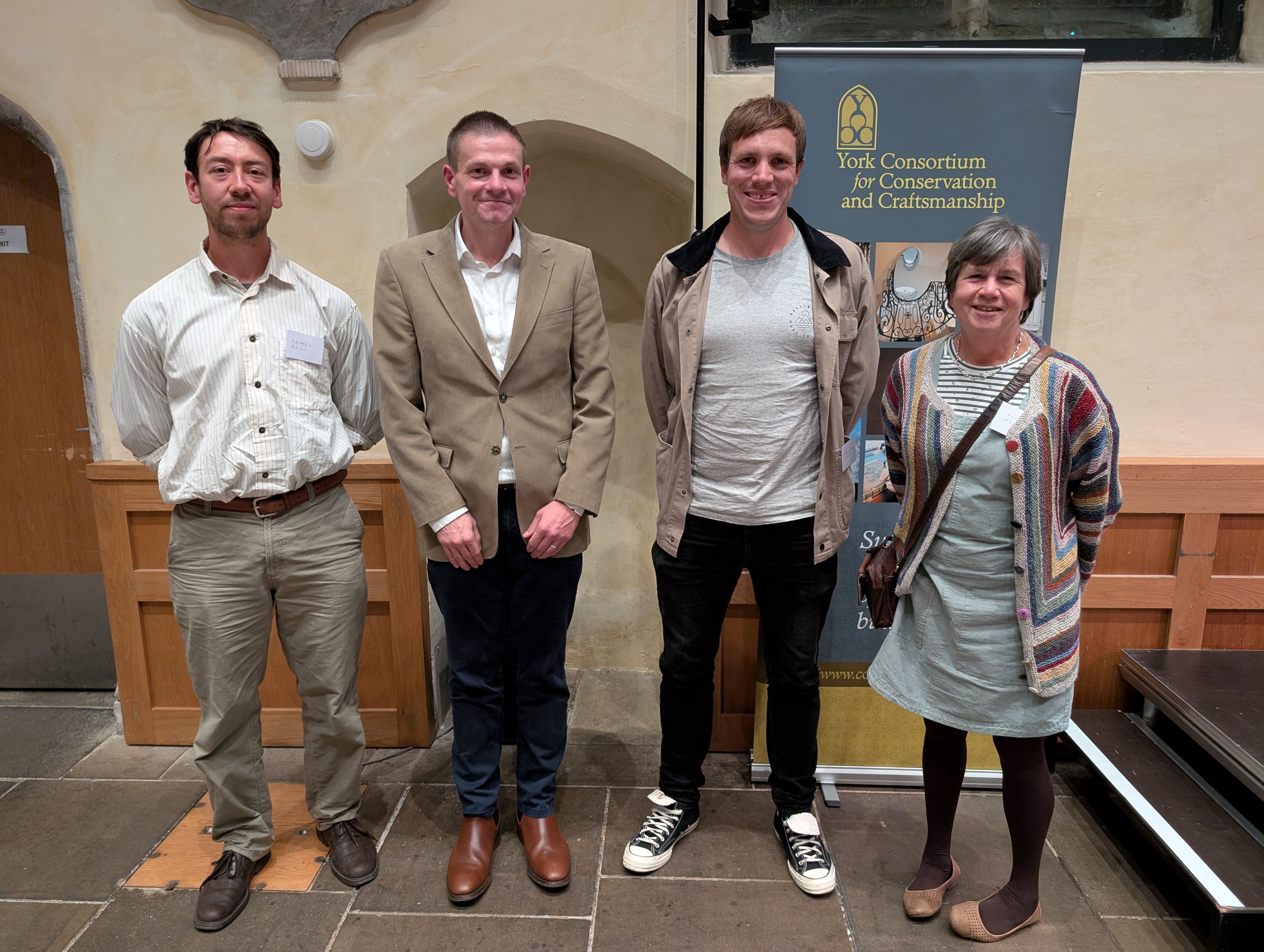 Guy Bowyer and YCCC Bursary Winners 2025
