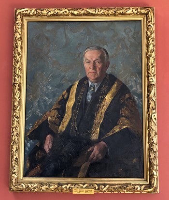 Dr John Bowes Morrell by Henry Marvell Carr c. 1951 | York Conservation Trust