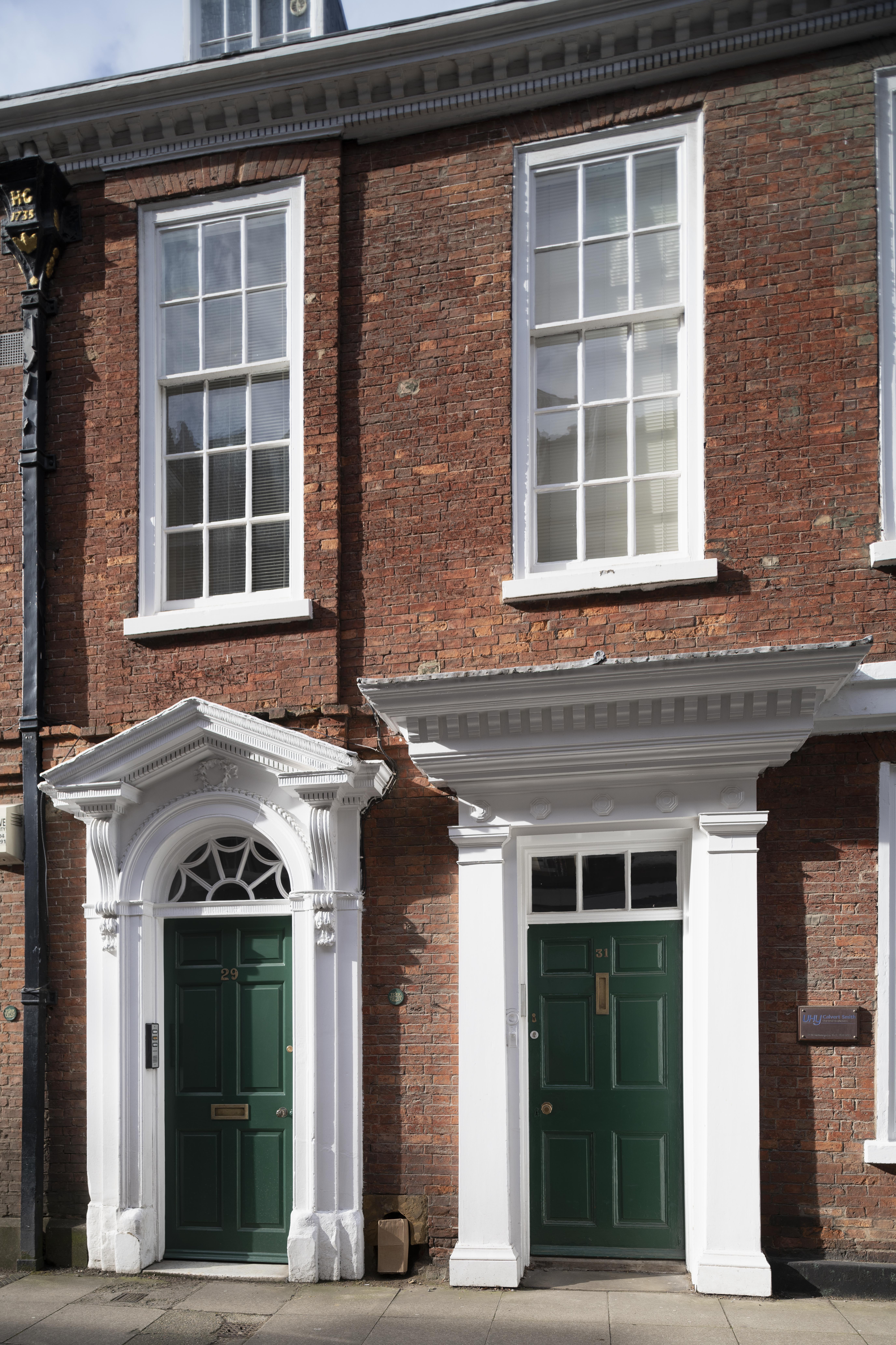 29, 31 St Saviourgate | York Conservation Trust | Georgian townhouses