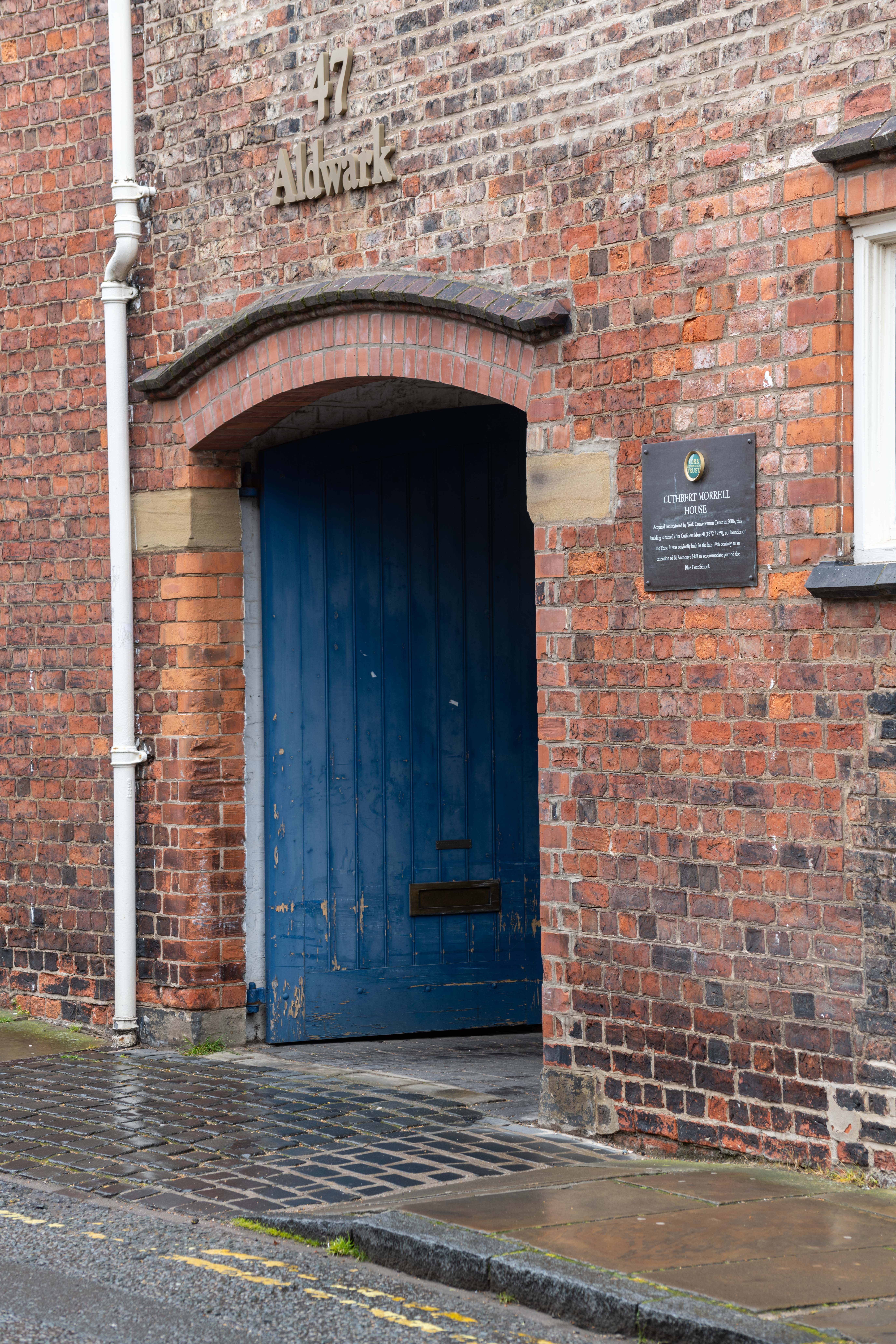 Cuthbert Morrell House | York Conservation Trust | Door