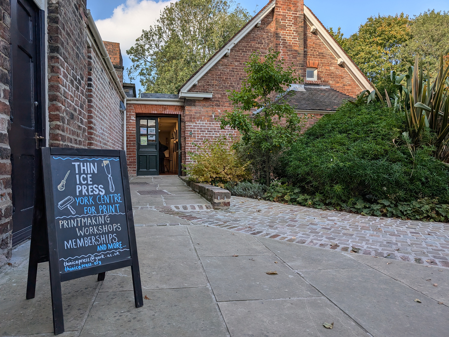 The Thin Ice Press | St Anthony's Hall Gardens | York