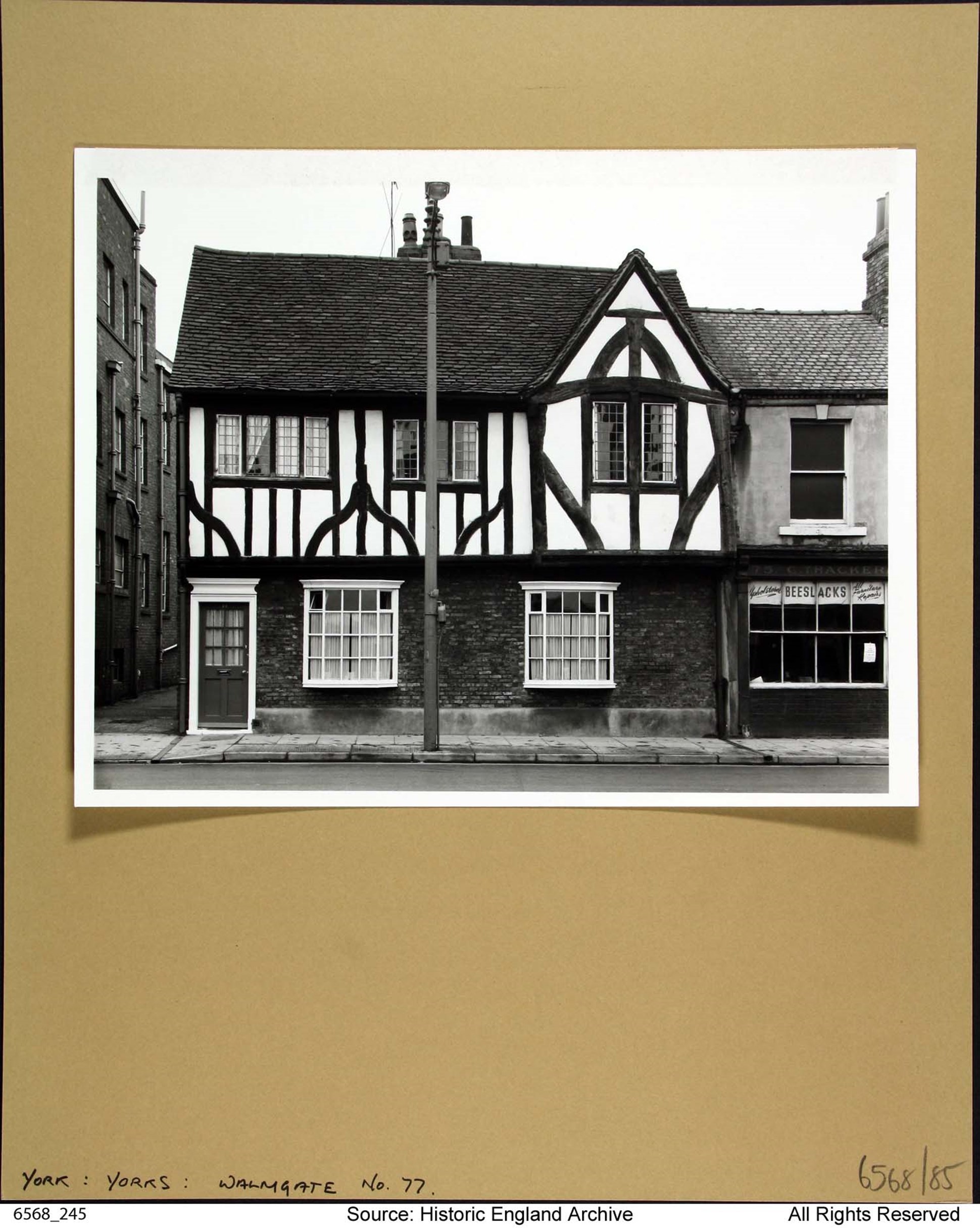 77 Walmgate  | York Conservation Trust | Historic England Archive