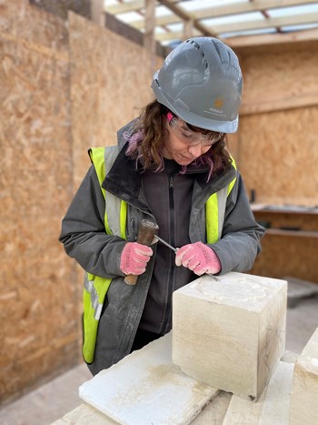 Jemima Davies | Stonemason Apprentice | York Theatre Royal