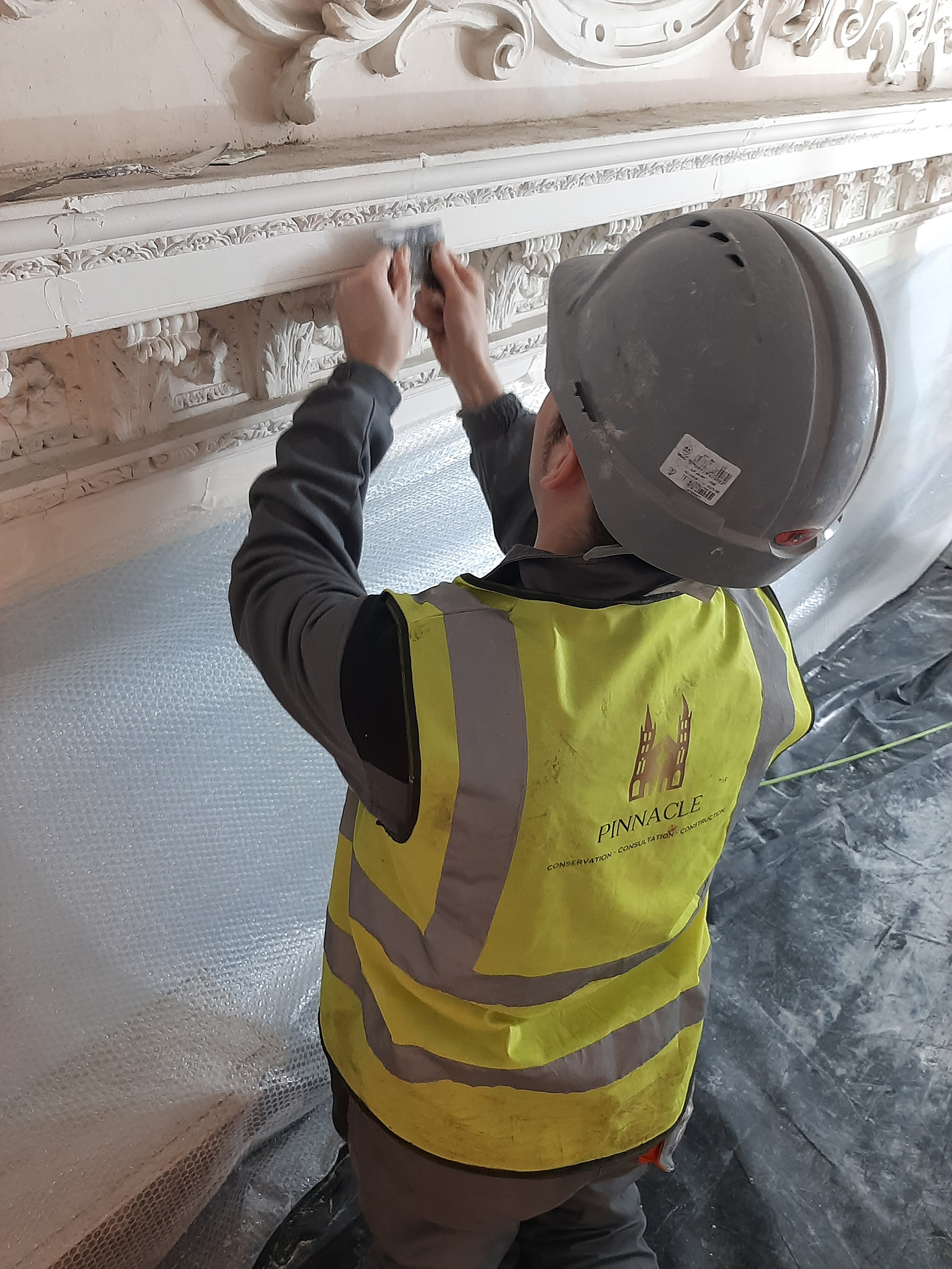 Conservation to Rococo stuccowork | York Conservation Trust