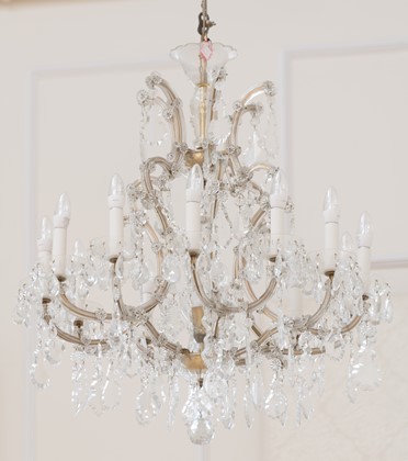 De Grey Rooms ballroom chandelier  | York Conservation Trust | People and place