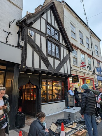 Filming in York | York Conservation Trust | Colliergate