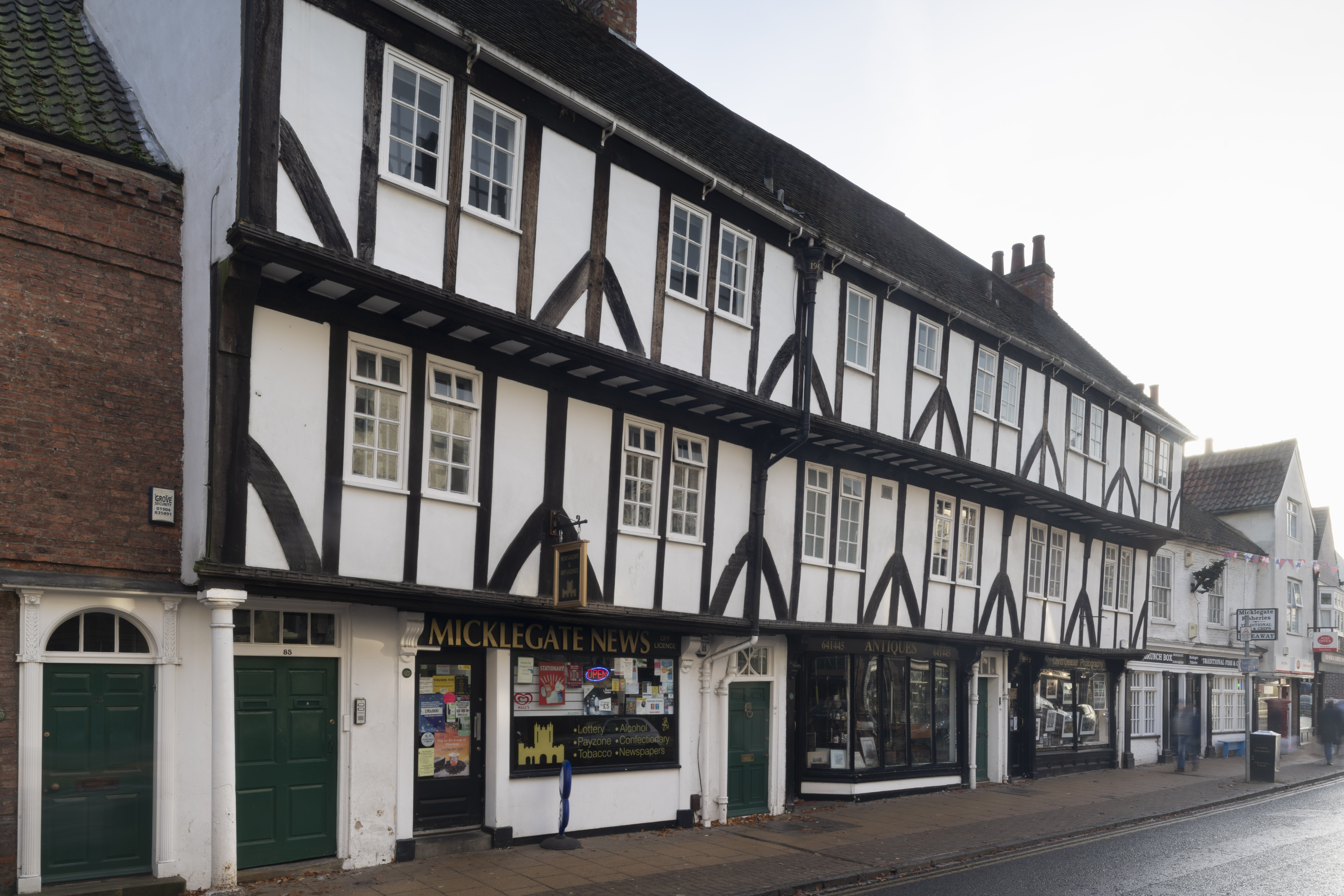 No 85 No 89 Micklegate, York, street | York Conservation Trust | People and place