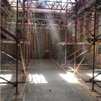 York Conservation Trust | conservation scaffolding