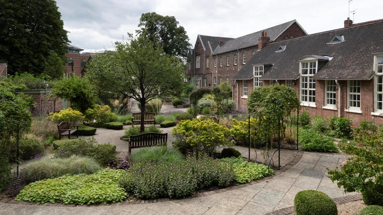 View St Anthony's Hall Gardens | York