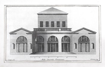 Lord Burlington's plans for exterior York Assembly Rooms | York Conservation Trust