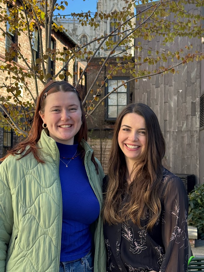 Henrietta Arnfield and Haylie Hale - MA in Conservation of Historic Buildings students 2026