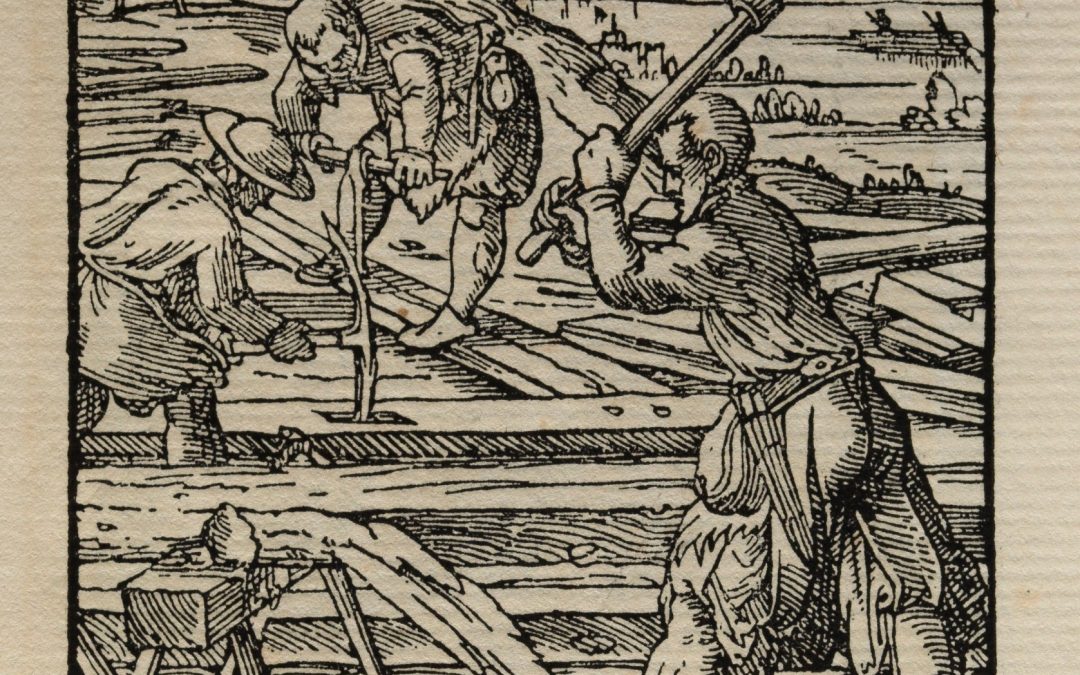 Medieval builders courtesy of John Moore University