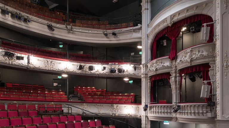 York Theatre Royal view of auditorium | York Conservation Trust | People and place