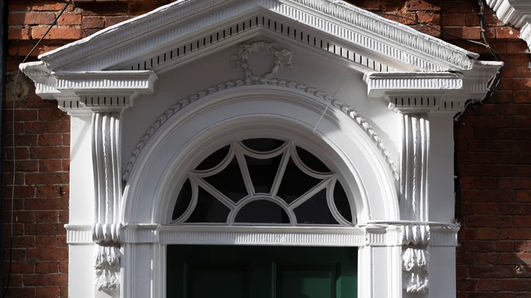 Georgian door St Saviourgate | York Conservation Trust