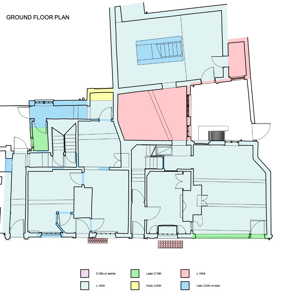 Floor plan of High Petergate, York | York Conservation Trust