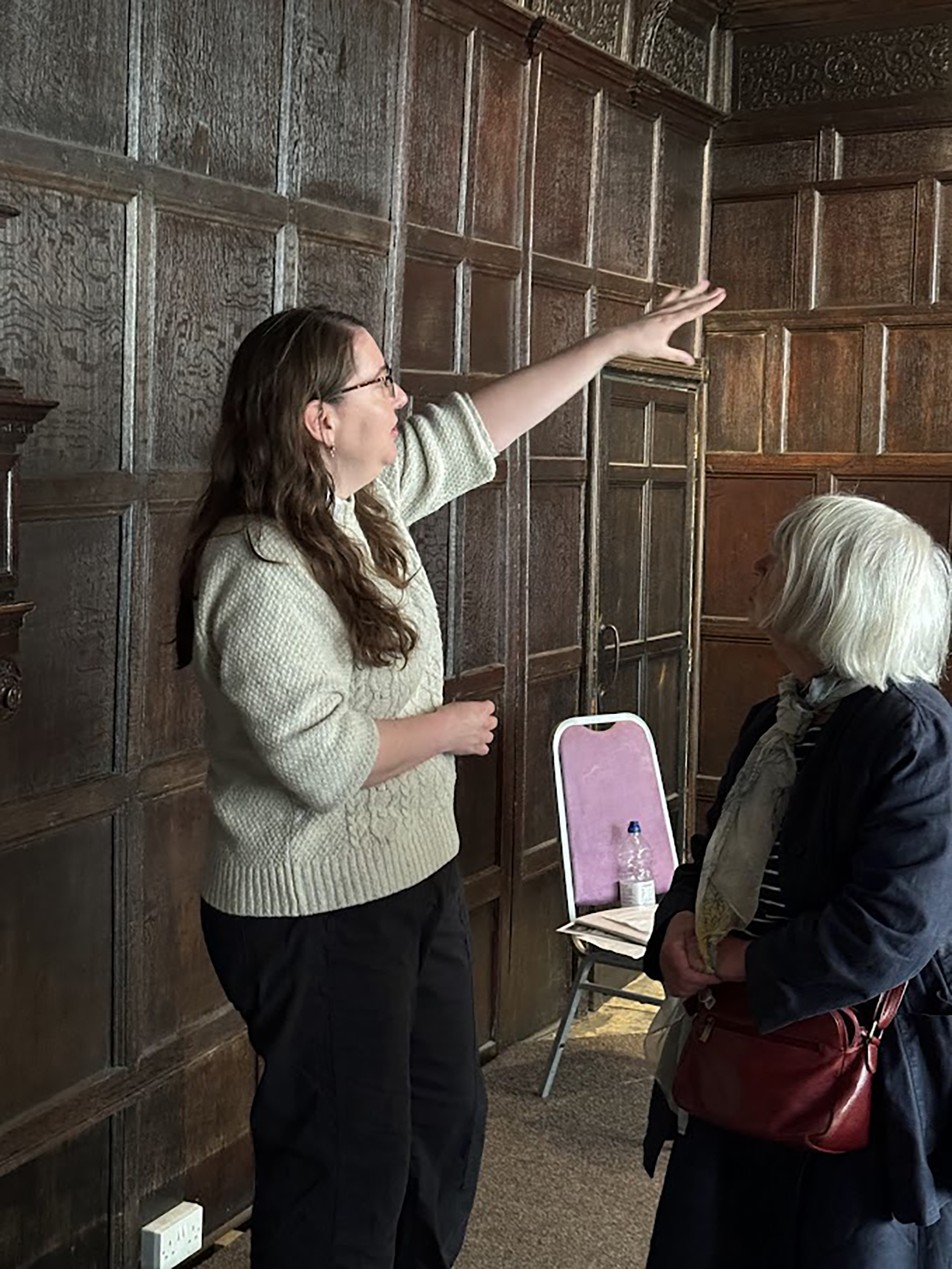 York Conservation Trust Volunteer Genevieve Rainey in Herbert House