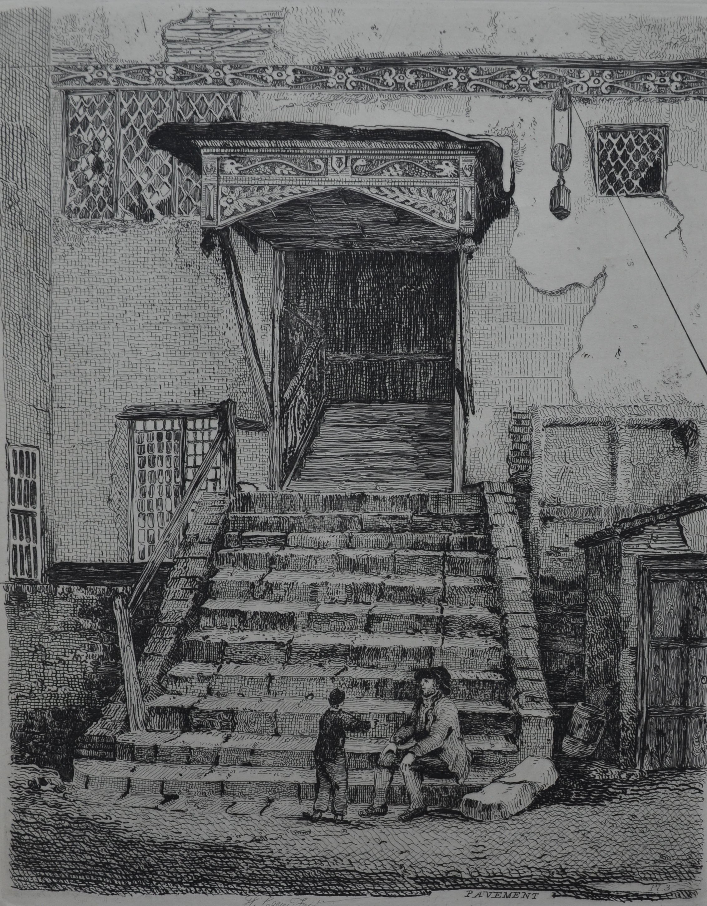 Lady Peckett's Yard, engraving by Henry Cave 1810, courtesy of York Civic Trust and Peter Brown | York Conservation Trust