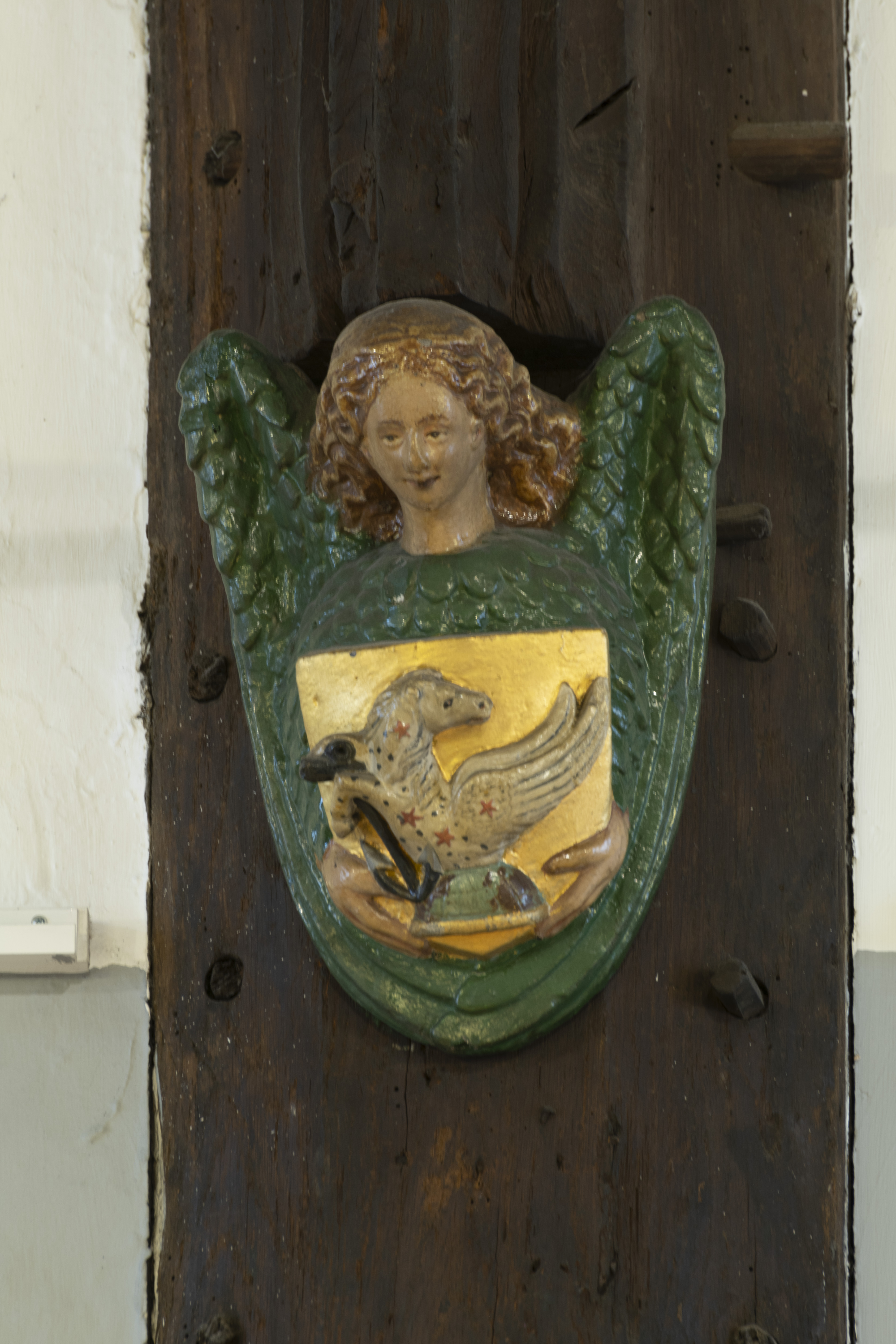 St Anthony's Hall | York Conservation Trust | Wooden Boss