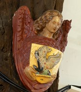 St Anthony's Hall | York Conservation Trust | Angel and shield