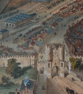 Micklegate Bar | Nathaniel Whittock 1858 | Photo Peter Brown