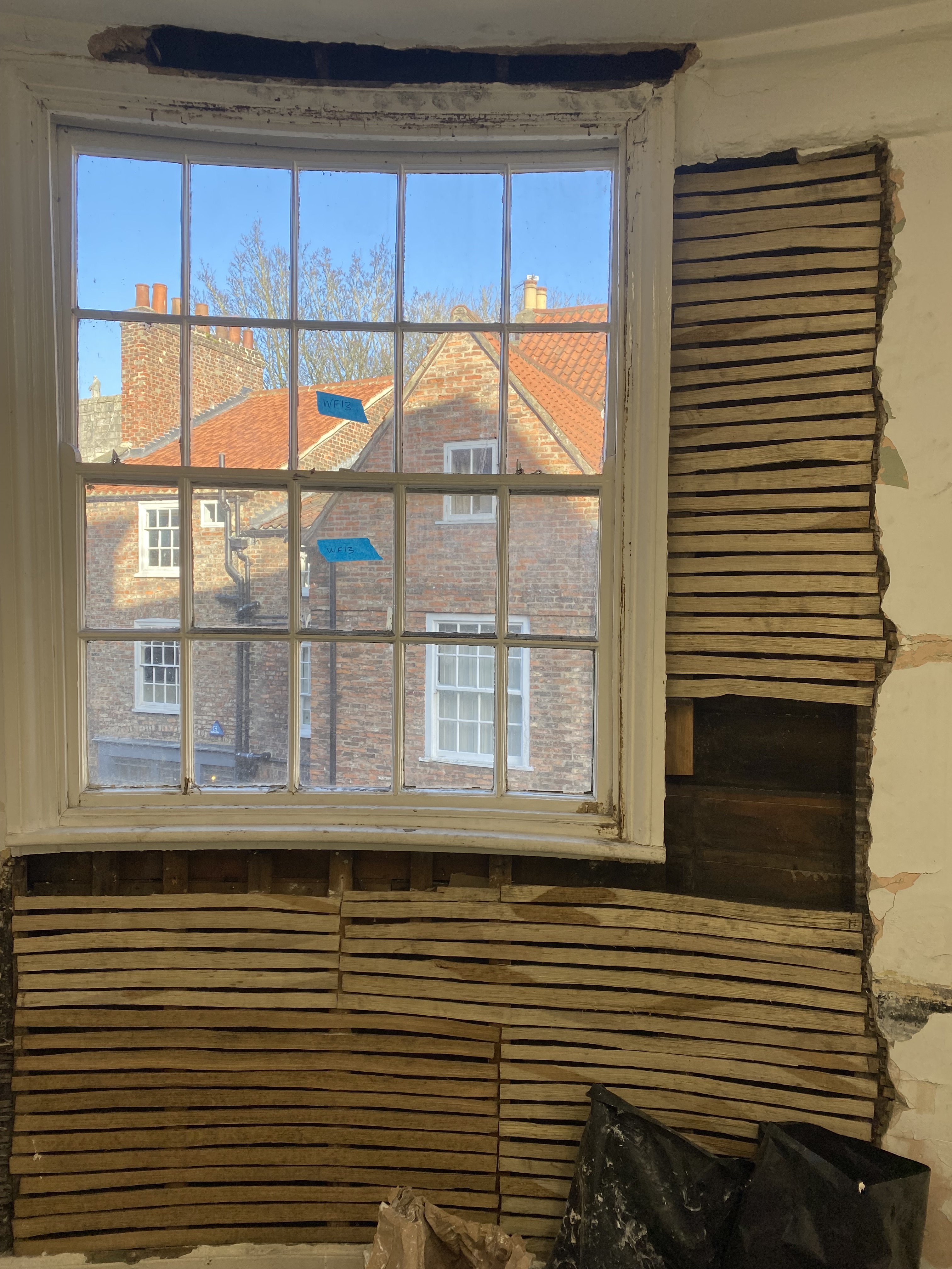 De Grey Rooms | York Conservation Trust | wall repairs 2023
