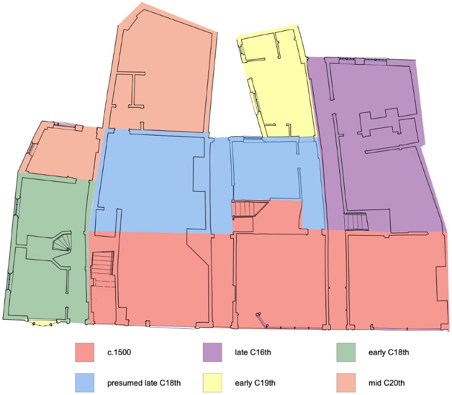 83 - 89 Micklegate York, floor plan and period of construction