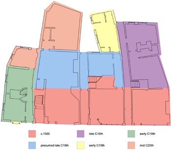 83 - 89 Micklegate York, floor plan and period of construction