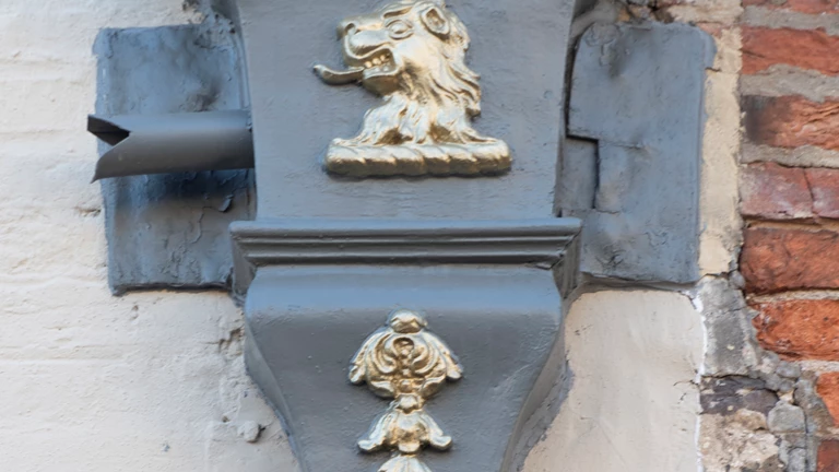 Medieval rainwater hopper | 61, 79 Micklegate York Conservation Trust