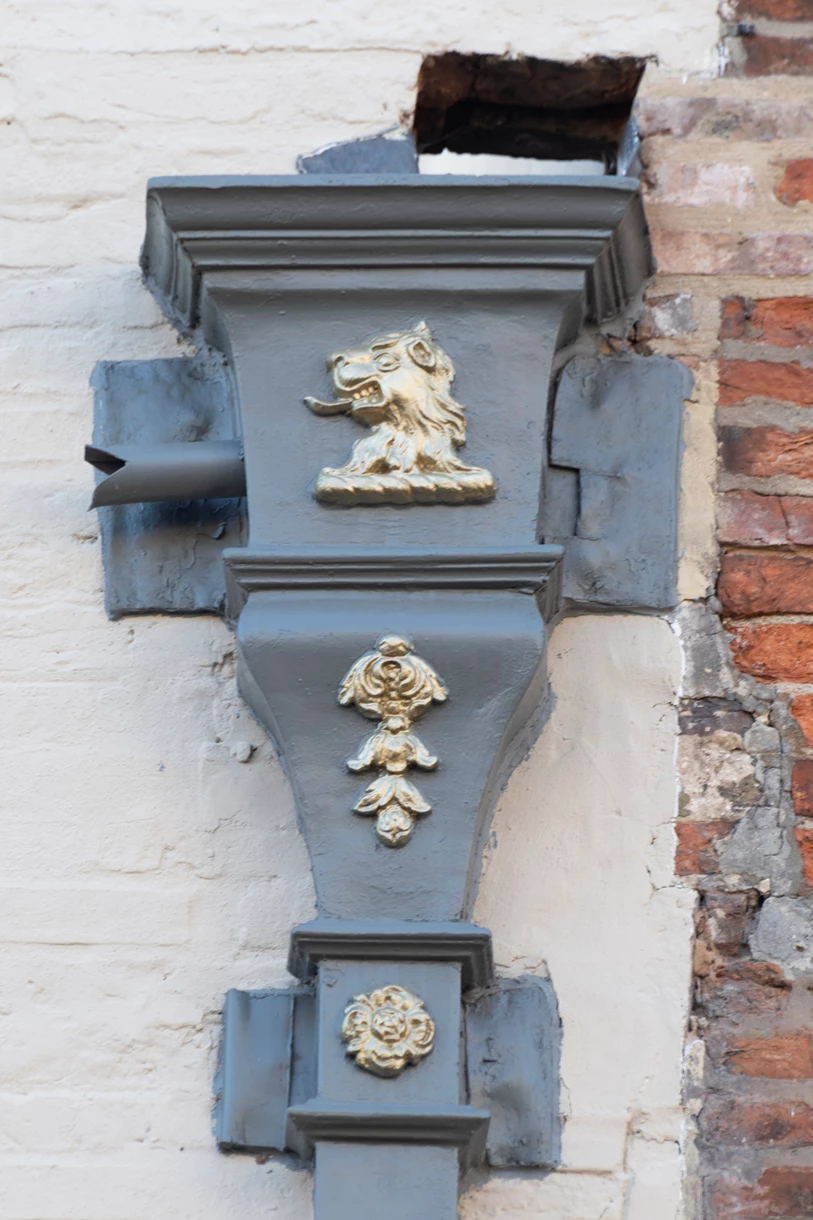 Medieval rainwater hopper | 61, 79 Micklegate York Conservation Trust