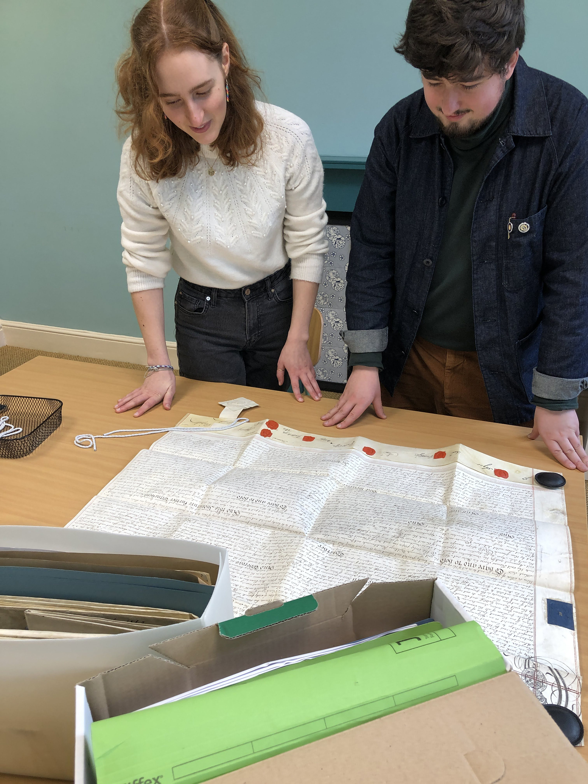 Student Volunteers | York Conservation Trust archives