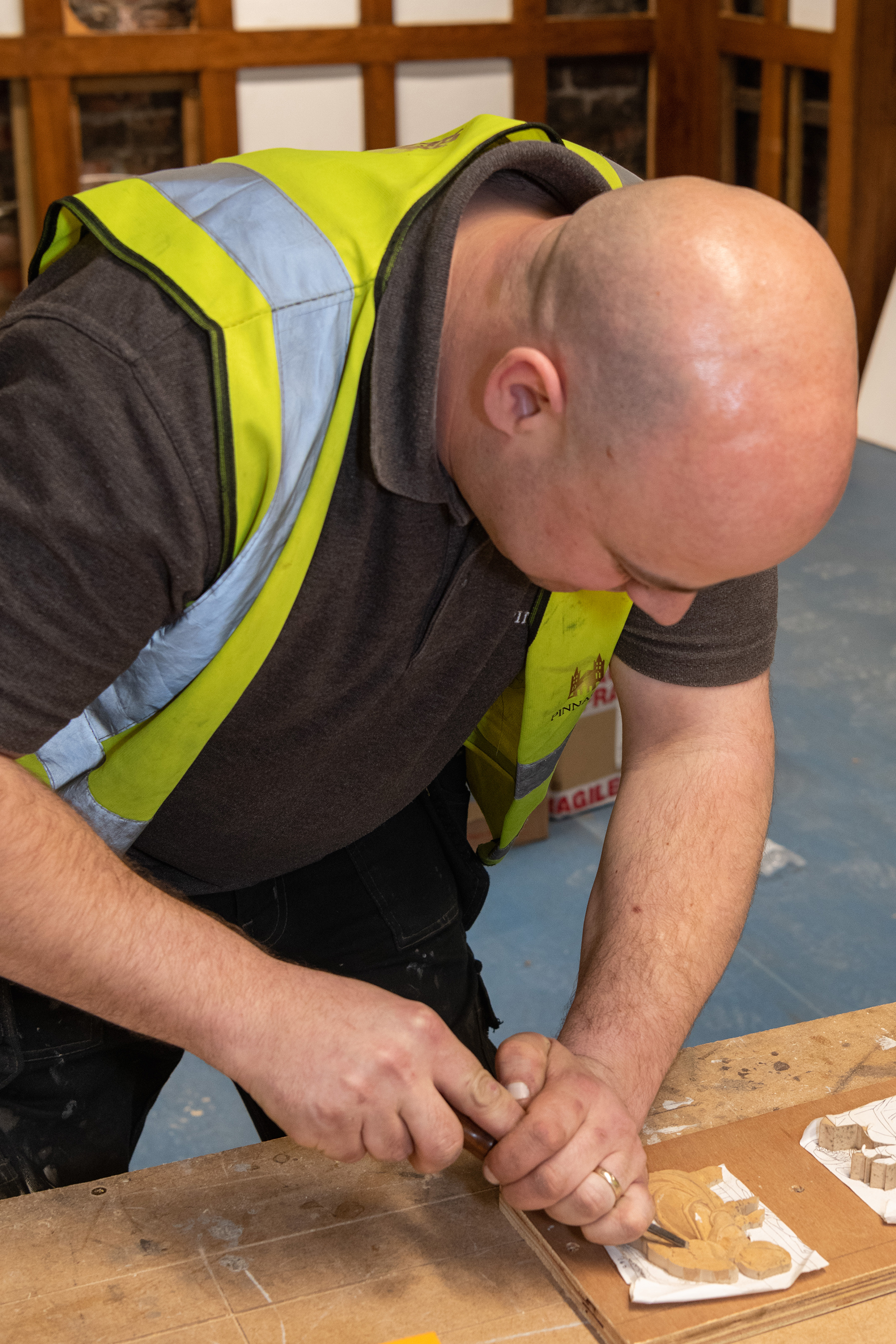 Andy Thompson woodcarver | York Conservation Trust