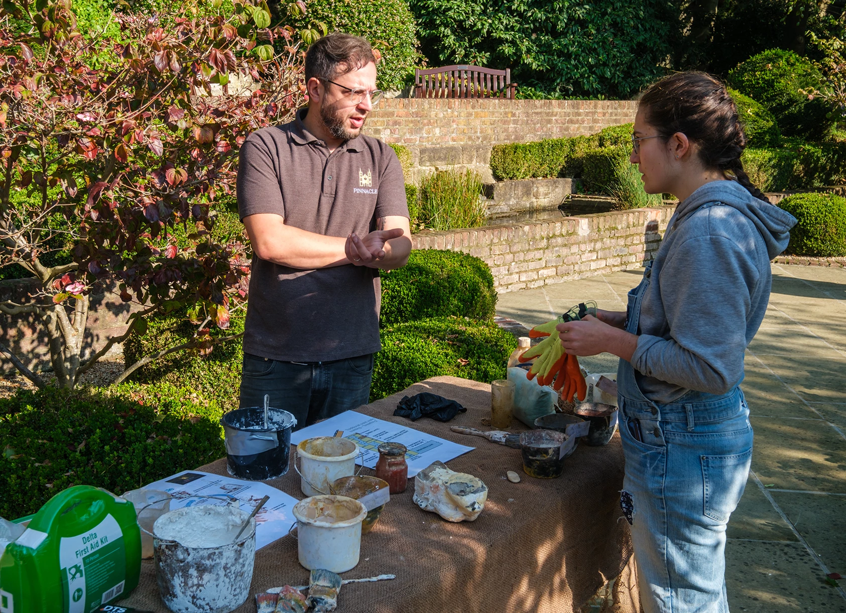St Anthony's Hall Gardens | York Conservation Trust | people