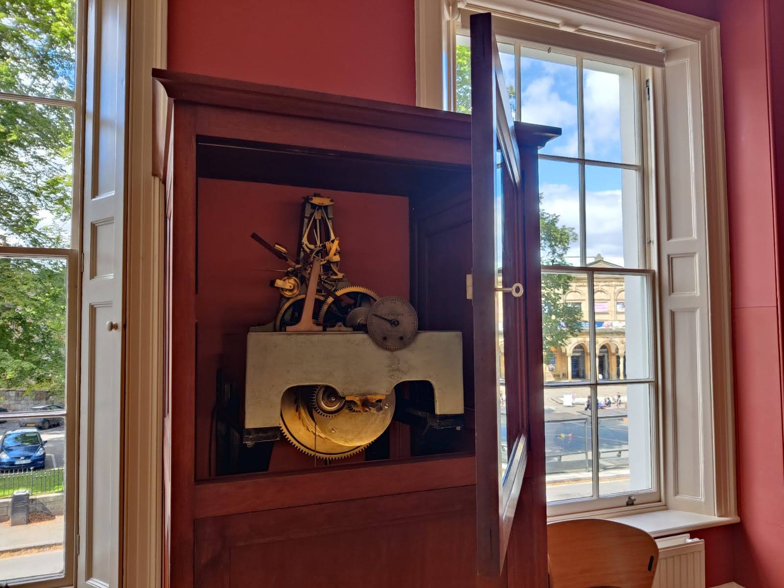 Newey Clock | York Conservation Trust | mechanism