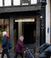Street entrance to Lady Peckett's Yard from Pavement | York Conservation Trust