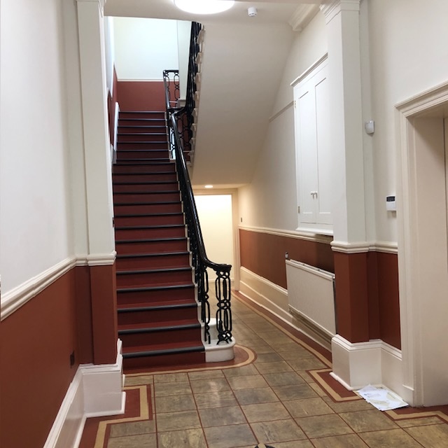 De Grey House entrance hall, York Conservation Trust
