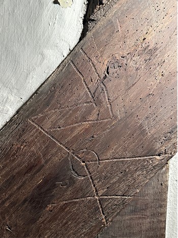 Carpenter's mark | Herbert House | York