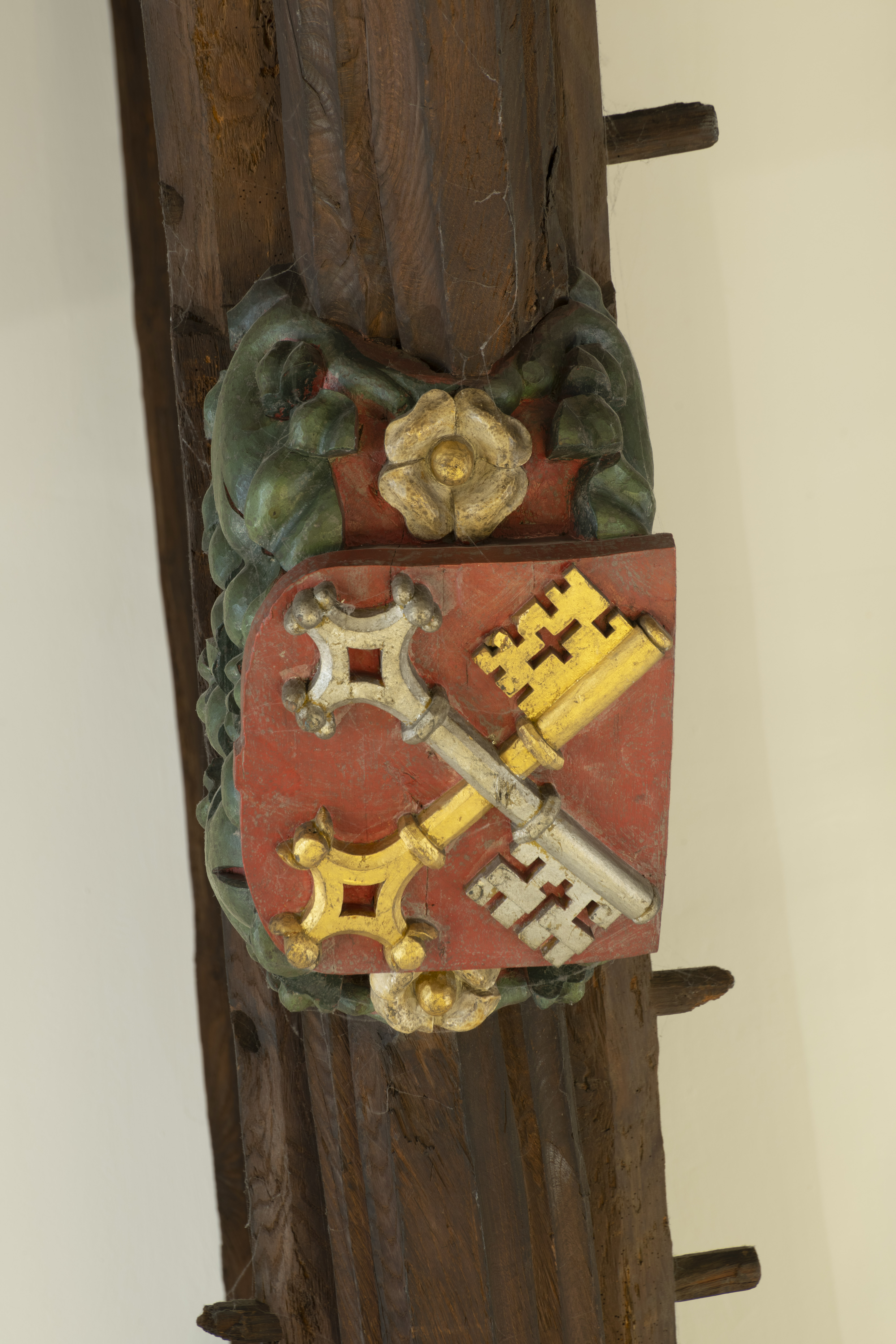 St Anthony's Hall | York Conservation Trust | Cross keys boss