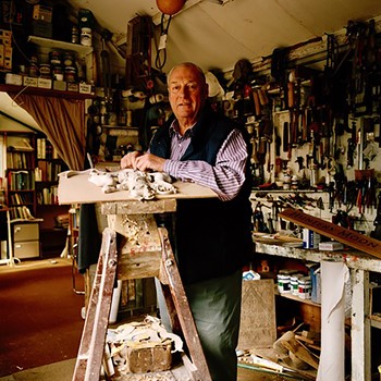Dick Reid woodcarver and sculptor | York Conservation Trust