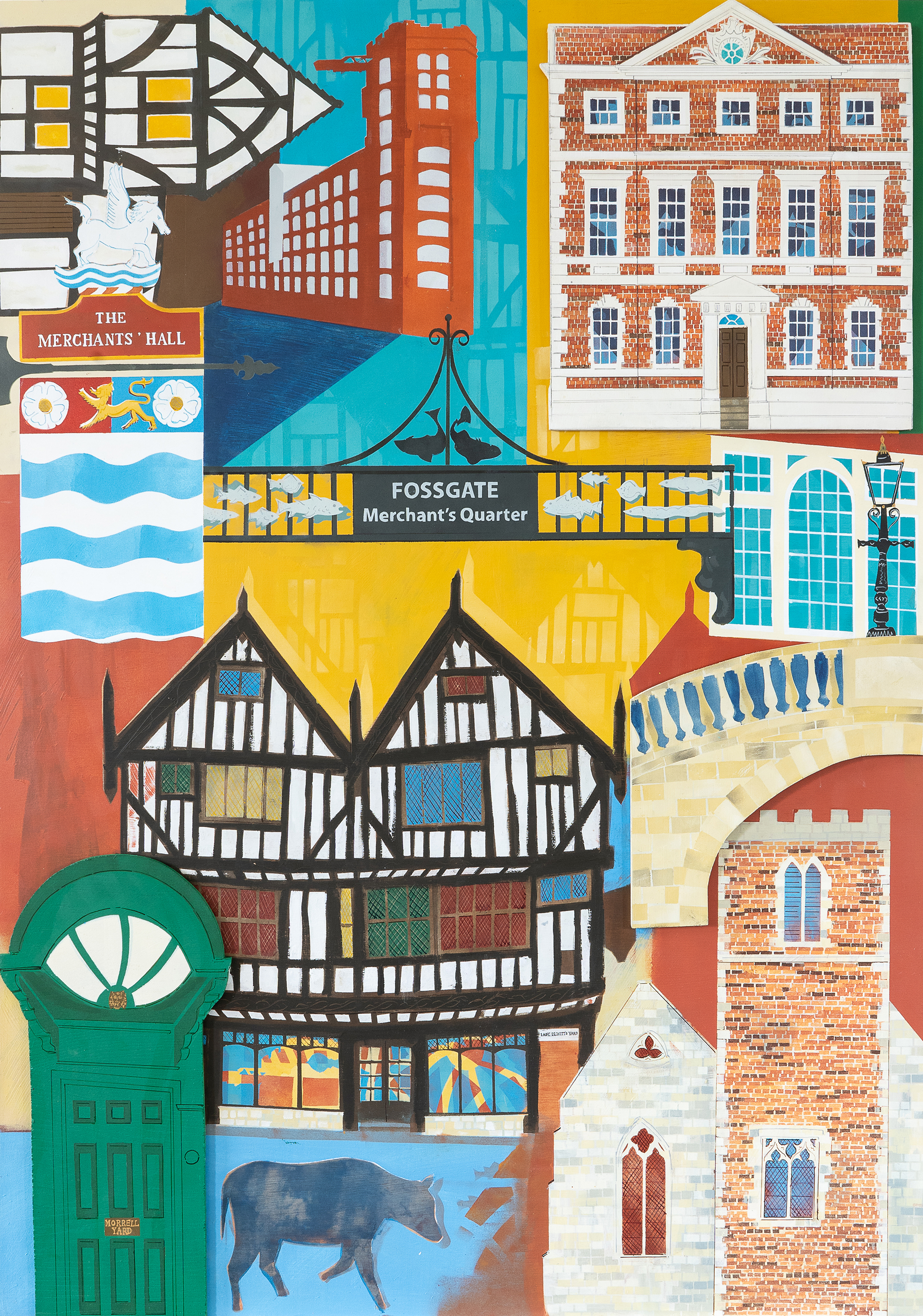 York Conservation Trust | De Grey House artwork 3 | 2024