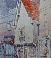 5 Colliergate | York Conservation Trust | William Boddy watercolour c. 1900